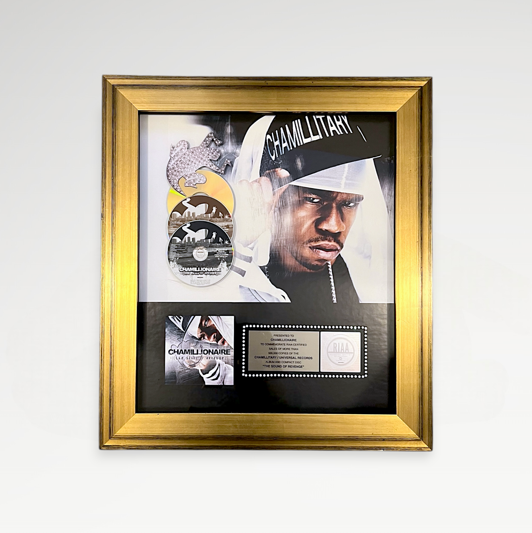 Sound of Revenge Gold Plaque