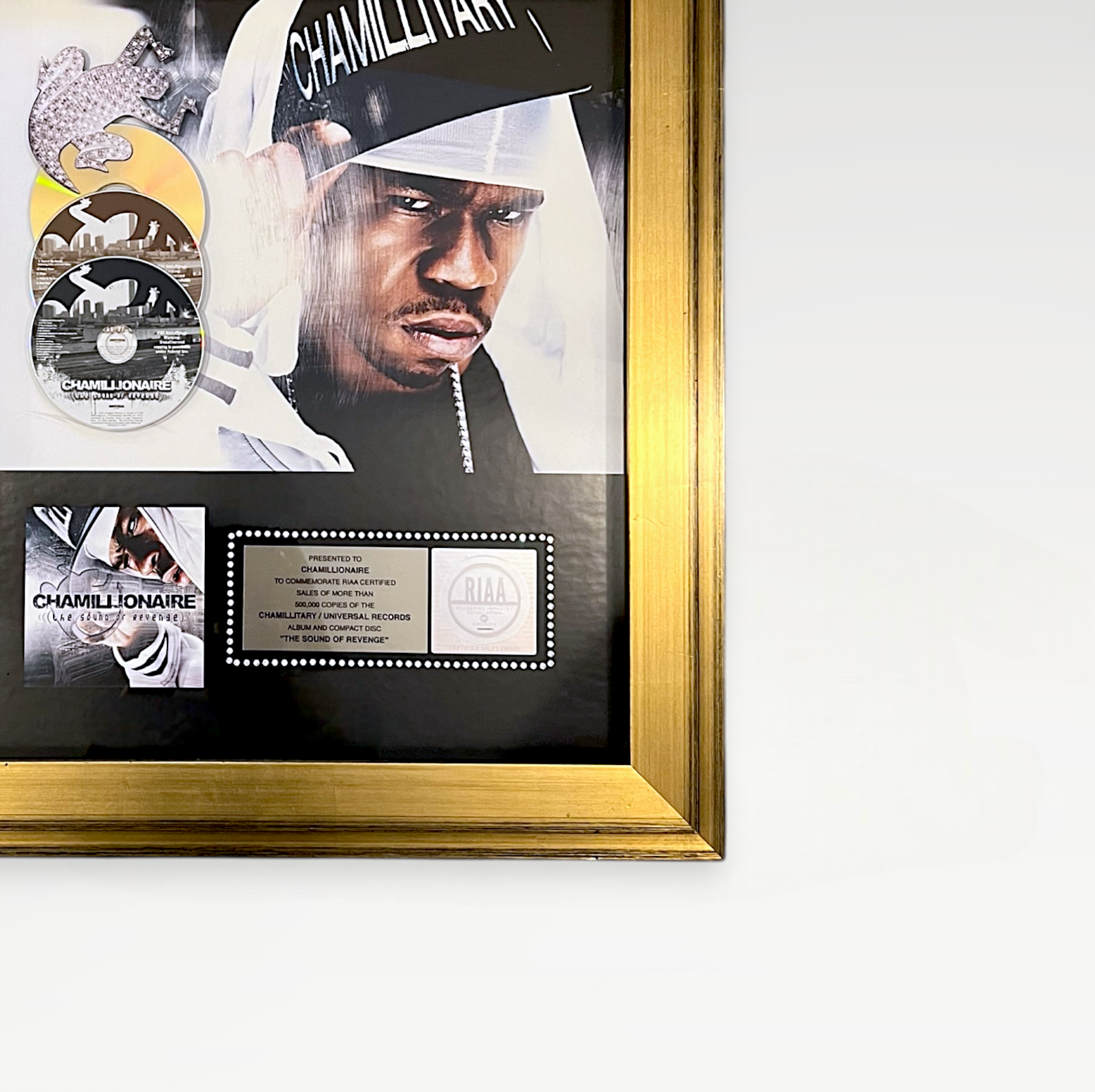 Sound of Revenge Gold Plaque
