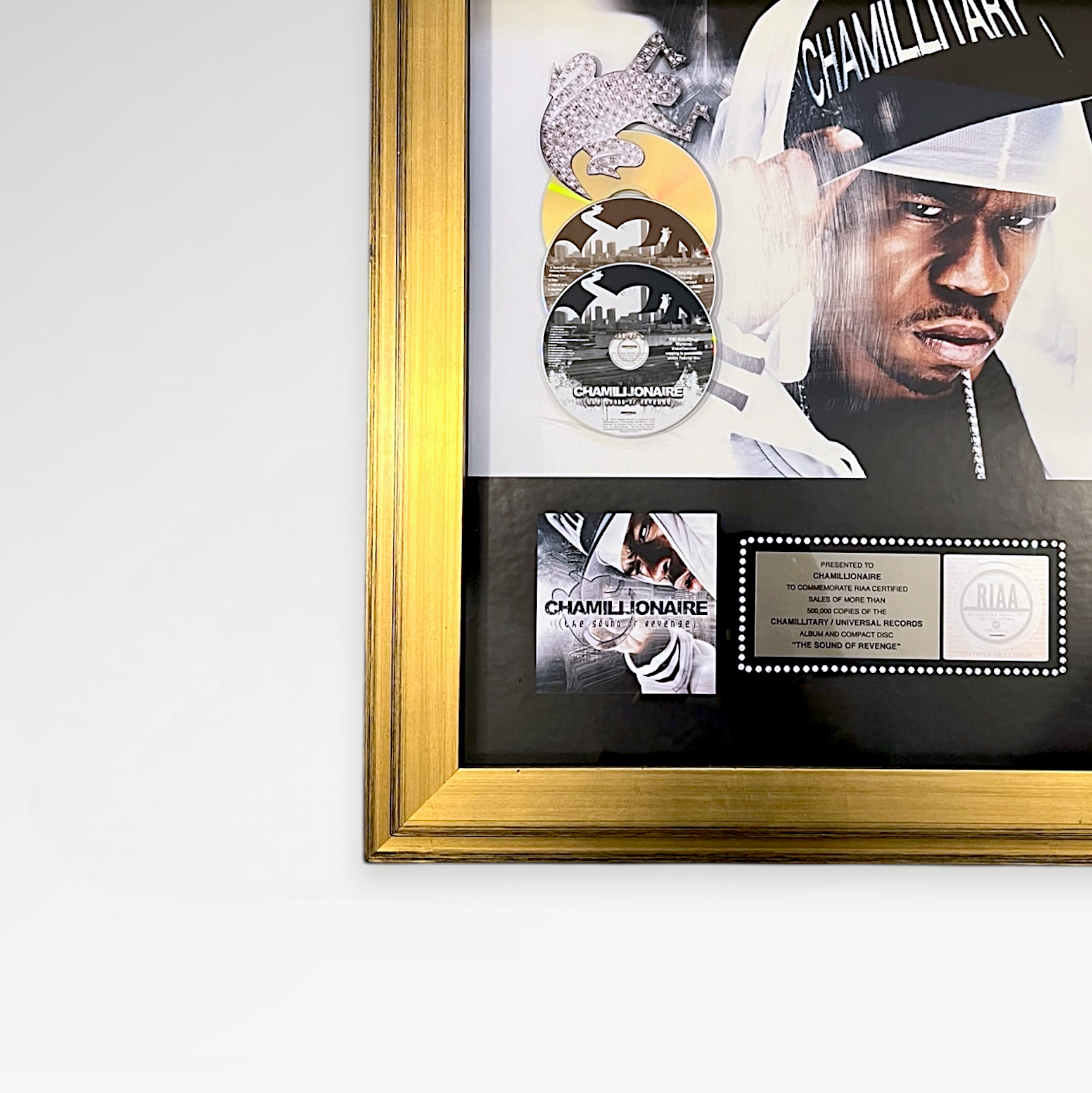 Sound of Revenge Gold Plaque