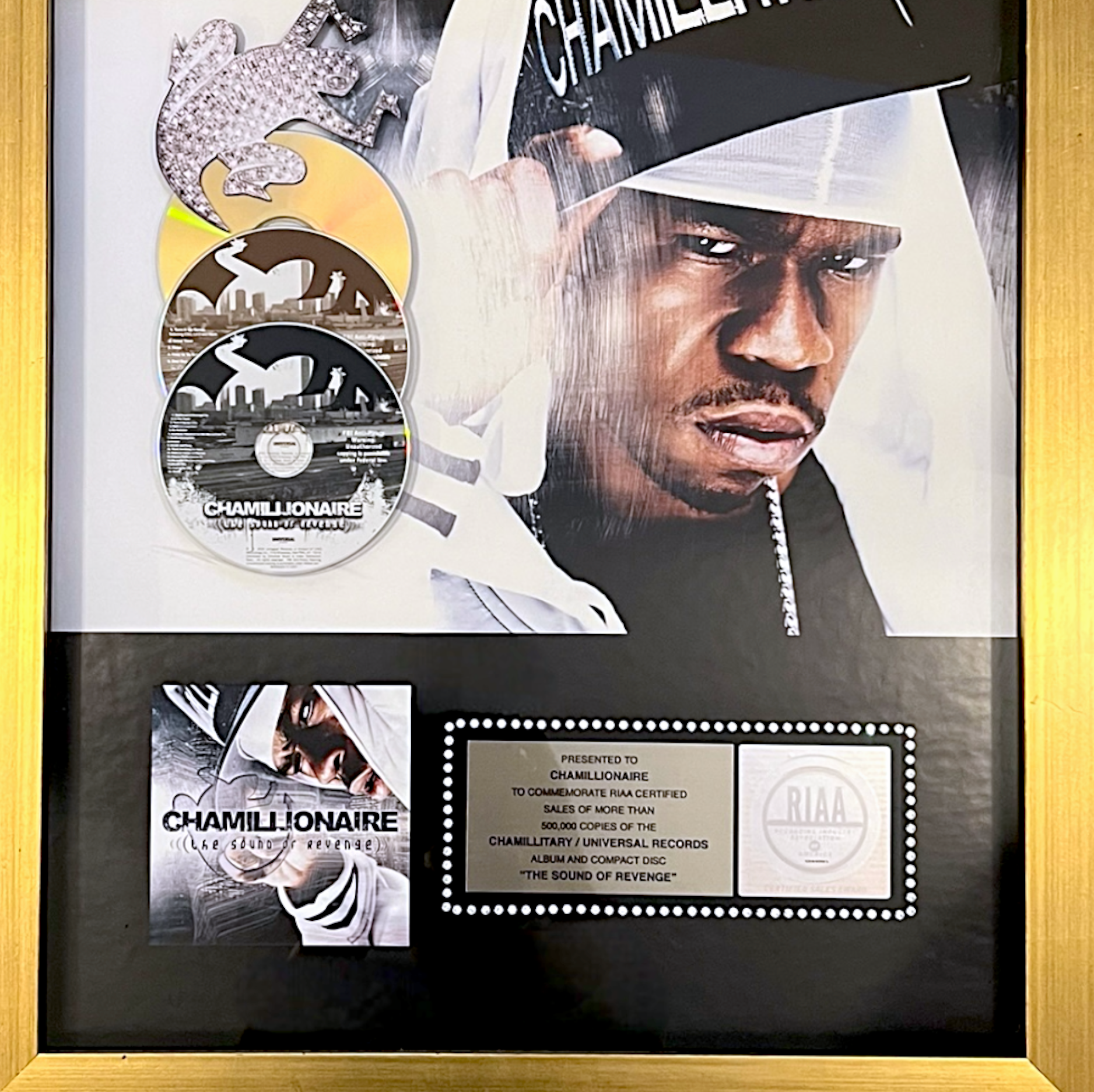 Sound of Revenge Gold Plaque