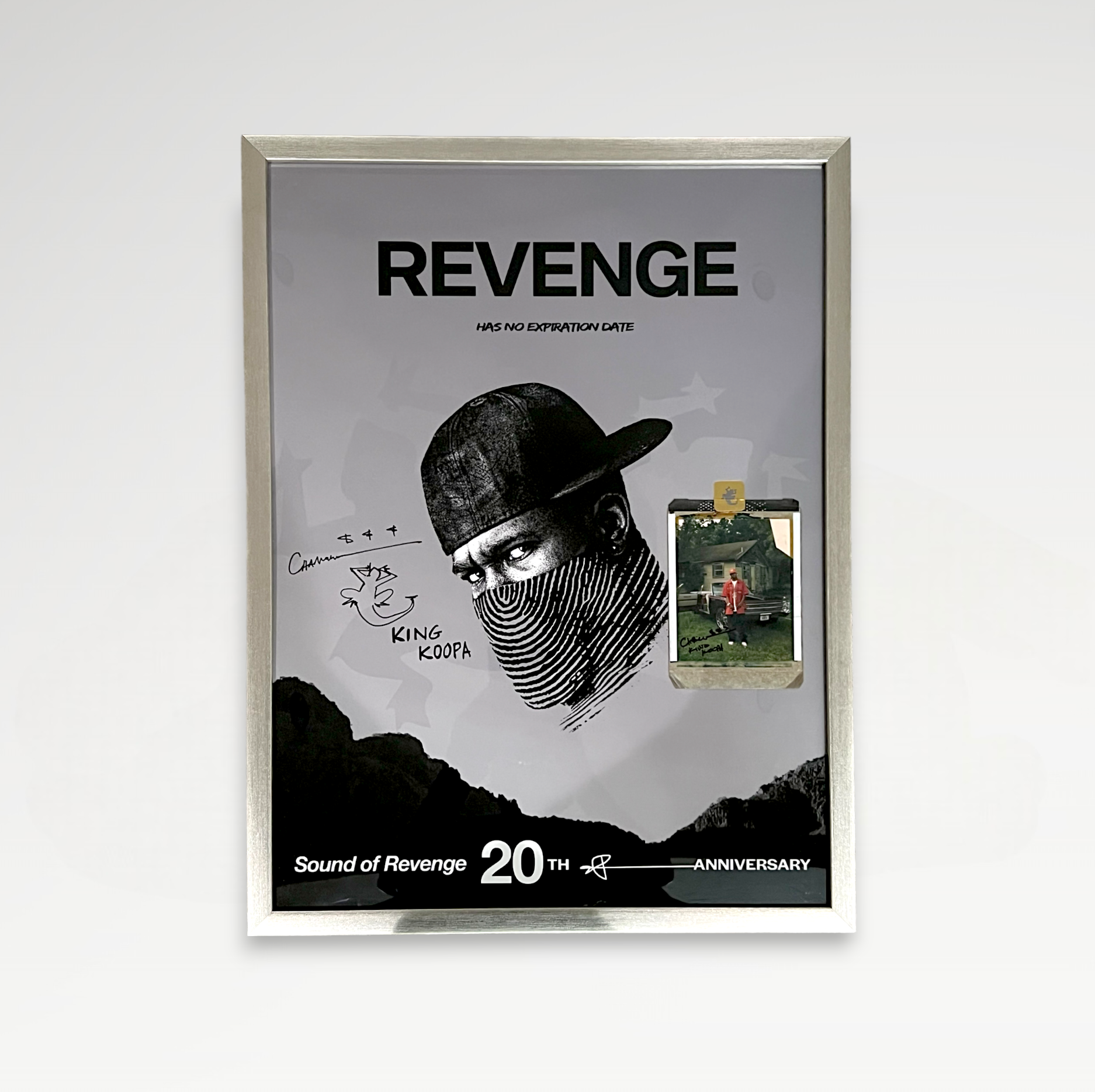 Autographed Revenge Print - Limited Edition  (Silver)