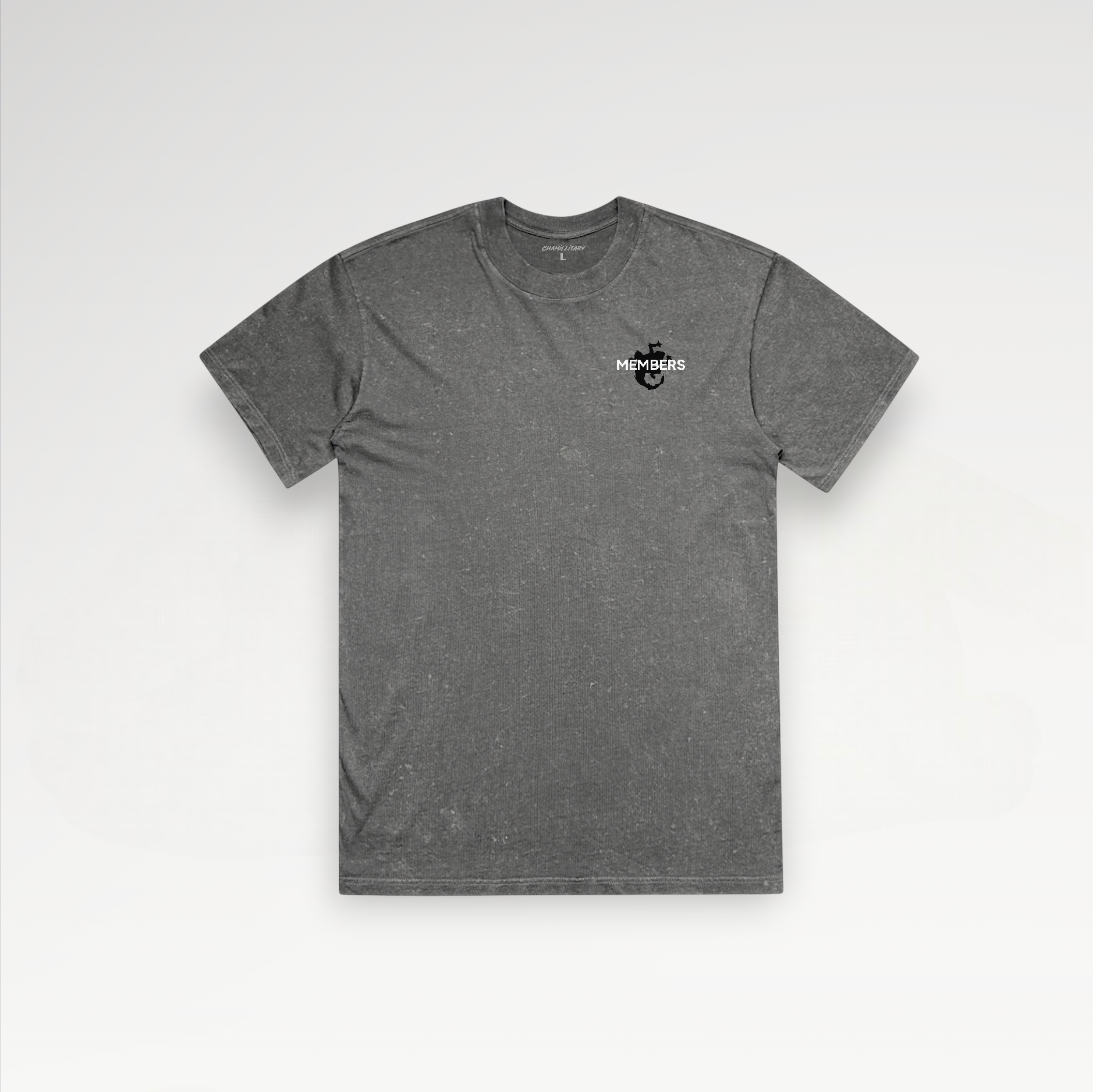 Chamillitary Members T - Shirt (Stone Washed)
