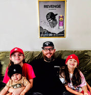 Autographed Revenge Print - Limited Edition  (Gold)